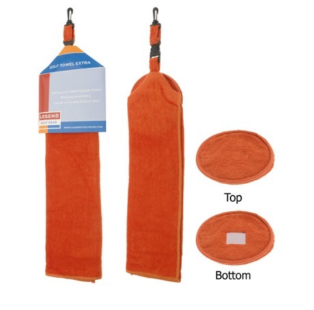 Legend Golf Towel Extra Oranje