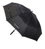 Legend Golf Double Canopy Storm Golf Umbrella Graphite Zwart