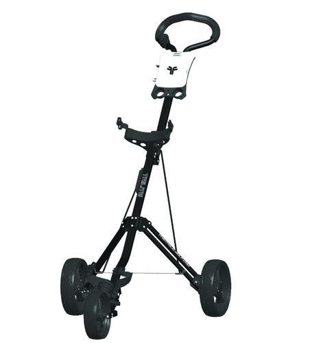 Fastfold TriLite Black 3 Wheel Golf Trolley -Top Deal!
