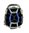 Skymax Light Weight Cartbag 9,5 inch Zwart/Grijs/Blauw