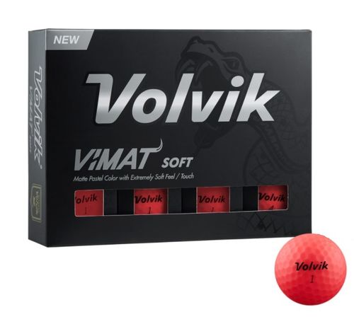 Volvik Vimat Soft 12 Pack Rood