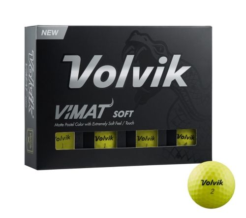 Volvik Vimat Soft 12 Pack Geel